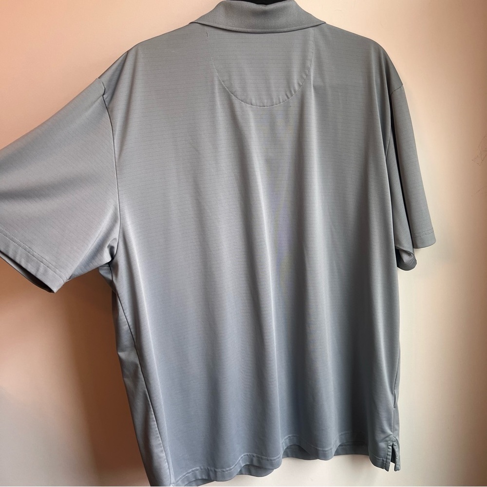 Men's Gray Polo Shirt - Picture 4 of 5